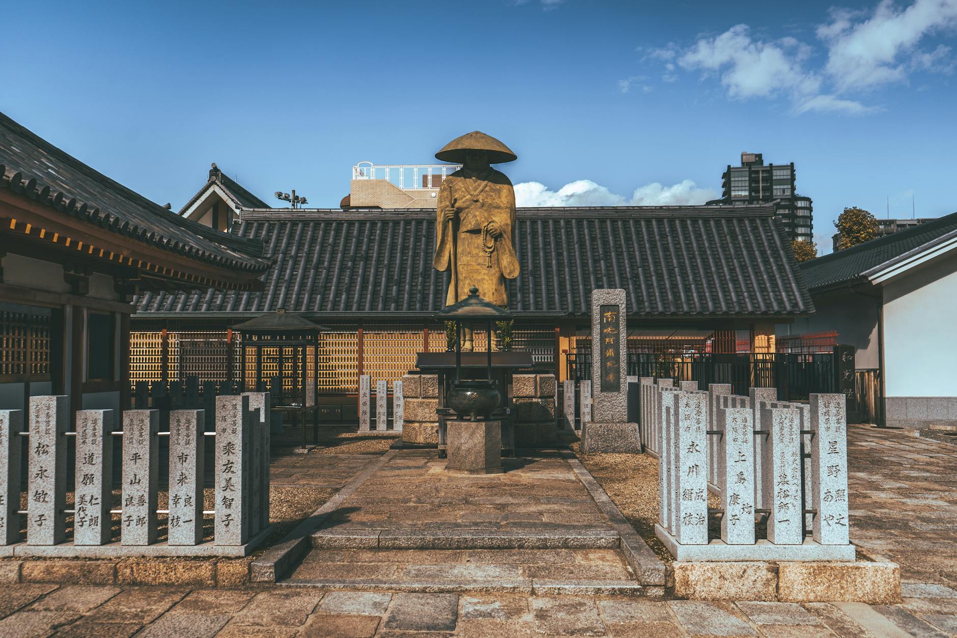 A peaceful zen garden with carefully placed stones
